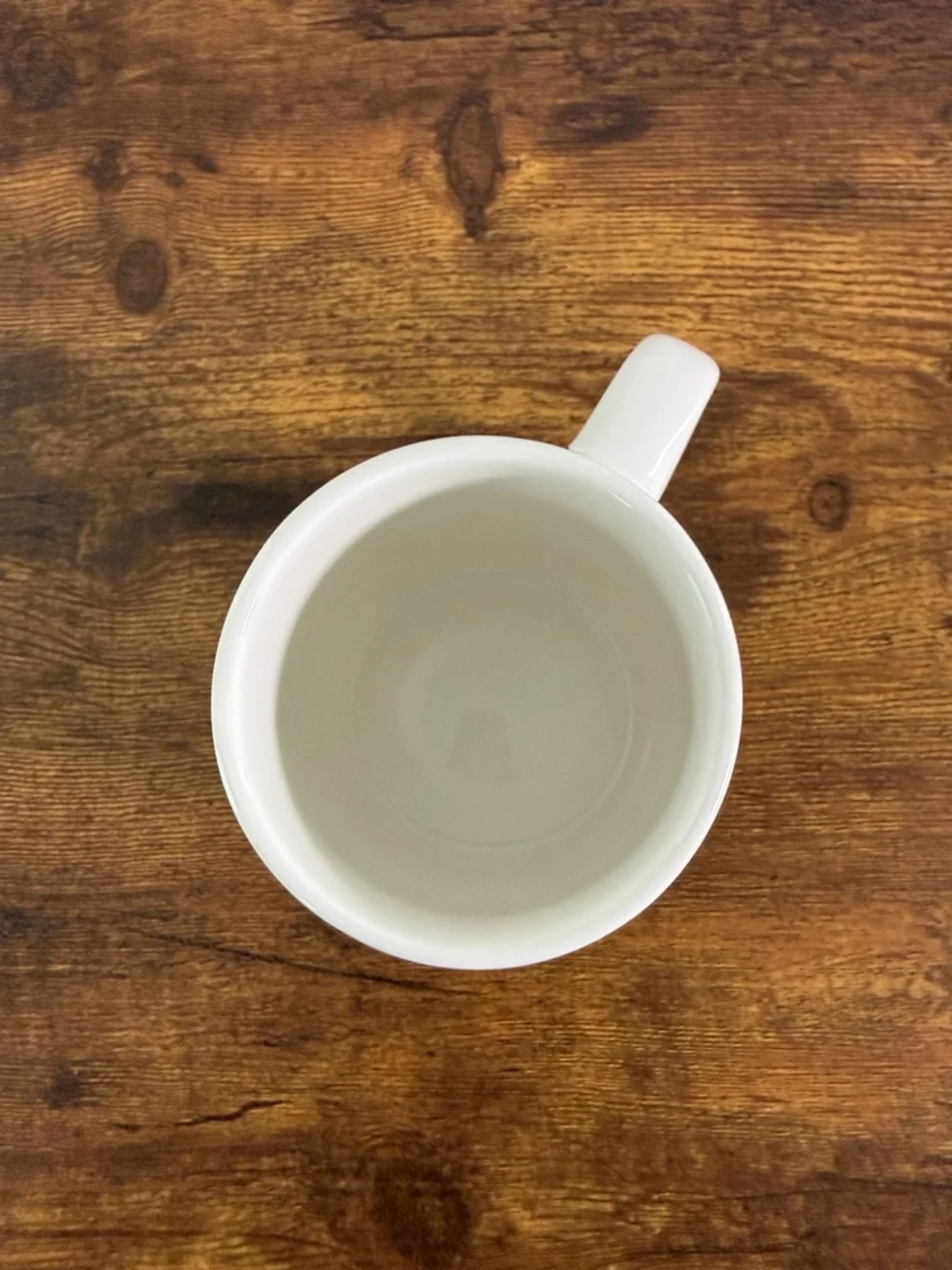 Starbucks White Mug with Green Siren Emblem, 14 Oz